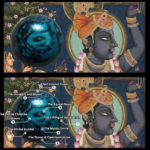 Lord Shrinathji Natural Chrysocolla Gemstone